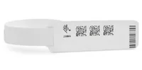 Zebra Z-Band UltraSoft White Hospital wristband