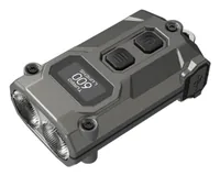 Nitecore Taschenlampe TINI3 600 lm, Grau - Einsatzbereich: Outdoor & Camping - Betriebsart: Akkubetrieb - Leuchtmittel: LED - Wasserfest: Ja - Leuchtweite: 90 m - Max. Laufzeit: 85 h