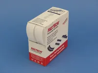 FASTECH Klettband-Box Weiss - Produkttyp: Klettband - Ausstattung Kabelmanagement: Standard-Klettband zum Nähen - Detailfarbe: Weiss - Breite: 25 mm - Länge: 5 m - Material: Polyamid (PA)