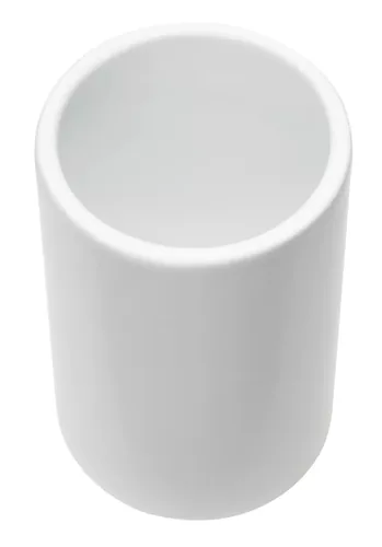 diaqua® Zahnputzbecher Zylo Weiss - Detailfarbe: Weiss - Detailmaterial: Keramik - Grundmaterial: Keramik