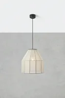 Markslöjd Aiko Pendelleuchte Beige - Betriebsart: Netzbetrieb - Lampensockel: E27 - Smart Home: Nicht kompatibel - Farbtemperatur Kelvin: Je nach Leuchtmittel - Anwendungsbereich: Indoor - Gesamtleistung: 60 W