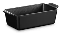 Le Creuset Backform Rechteckig 23 x 13 cm, Schwarz Matt - Materialtyp: Metall - Material: Gusseisen - Detailfarbe: Schwarz - Set: Nein - Backform Typ: Backform eckig - Verpackungseinheit: 1 Stück
