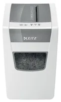 Leitz Bürogeräte Aktenvernichter IQ Slim Office P-4, 10 Blatt - Vernichtbare Aktentypen: Papier - Büroklammern - Schnittart: Partikelschnitt - Sicherheitsstufe: 4 - Schnittausgabe: 4 x 28 mm - Blattkapazität: 10 Seiten - Zufuhrautomatik: Nein