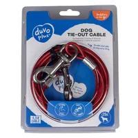 duvoplus 1717076 4.5 m Red Dog Hands free lead