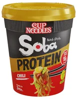 Nissin Soba Cup Protein CHILI Instant ramen noodle
