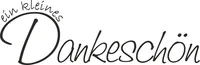 Heyda Stempel Kleines Dankeschön Hellbraun - Motiv: Text - Detailfarbe: Hellbraun