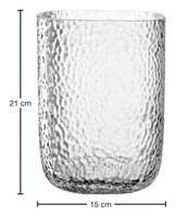 LEONARDO Windlicht Martello 21 cm - Detailfarbe: Transparent - Detailmaterial: Kalk-Natron-Glas - Grundmaterial: Glas