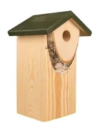 Windhager Nistkasten Mountain Lodge 32 x 17 x 19 cm, natur, FSC - Tierart: Vogel - Produkttyp: Nistkasten - Detailfarbe: Nature