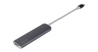LMP Multiadapter USB-C - HDMI USB 3.0 Spacegrau - Kabeltyp: Multiadapter - Videoanschluss Seite A: USB Type-C - Videoanschluss Seite B: HDMI - USB 3.0