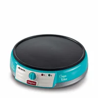 Ariete Crêpe Maker Party Time ARI-202-BL 1000 W, Blau - Detailfarbe: Blau - Leistung: 1000 W - Motive: Kein