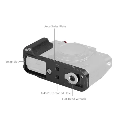 SmallRig 5663 camera cage 1/4" Black