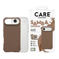 CARE Back Cover Fashionable Samba iPhone Air Black - Grundfarbe: Braun - Fallsicher: Ja - Kompatible Hersteller: Apple - Detailfarbe: Braun - Mobiltelefon Kompatibilität: iPhone Air - Material: Kunststoff