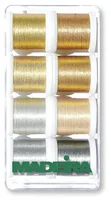Madeira Näh- und Stickgarn Metallic Smooth Mehrfarbig - Detailfarbe: Mehrfarbig - Garn-Art: Stickgarn - Nähgarn - Set: Ja