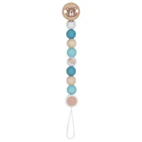 Goki Nuggikette Bär - Detailfarbe: Beige - Hellblau - Weiss