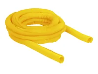 Delock Kabelschlauch selbstschliessend 5 m x 19 mm Gelb - Detailfarbe: Gelb - Breite: 19 mm - Länge: 5 m - Produkttyp: Kabelschlauch - Ausstattung Kabelmanagement: Zuschneidbar - Wiederverwendbar - Verpackungseinheit: 1 Stück