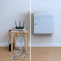 Extralink EX.13001 étagère 6U Rack monté sur le mur Gris