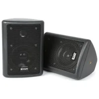 Power Dynamics Installationslautsprecher ODS40B Set Schwarz - Lautsprecher Kategorie: Passiv - Gehäusematerial: Acrylnitril-Butadien-Styrol (ABS) - Bauweise: Installationsbox - Eigenschaften: Inkl. Wandhalter - Bestückung: 1x 4