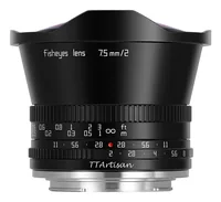 TTArtisan APS-C 7.5mm F2 Fisheye MILC Wide fish-eye lens Black
