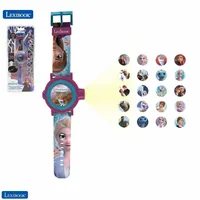 Lexibook Disney Frozen Digital-Projektionsuhr - Sprache: Englisch - Altersempfehlung ab: 3 Jahren - Speicherkapazität: 0 GB - Detailfarbe: Violett - Blau