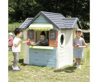 Smoby Spielhaus Life Chef - Produkttyp: Spielhaus - Widerstandsfähigkeit: UV Schutz - Witterungsbeständig - Altersempfehlung ab: 2 Jahren - Tiefe: 124 cm - Breite: 132 cm - Aussenanwendung: Ja