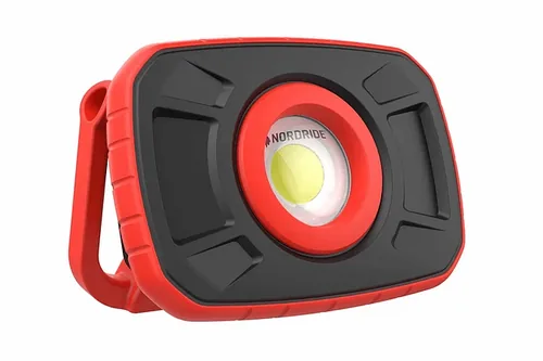 Nordride Akku Scheinwerfer COB Led Slim Power 10 W 6000 K 1000 lm - Betriebsart: Akkubetrieb - Dimmbar: dimmbar - Montage: Mobil - Anwendungsbereich: Bau - Indoor - Inspektion - Outdoor - Werkstatt - Zusätzliche Ausstattung: Dimmer - Ladeanzeige - Magnet 
