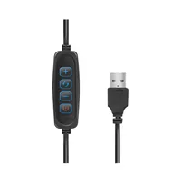 Logilink Smartphone-Ringlicht, DM 20cm, 1.8m Kabel