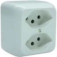 Steffen 13M6214 socket-outlet Type J White