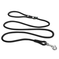 curli Hundeleine Stretch Comfort Black ø 8 mm / 1.8 m - Breite: 0.8 cm - Länge: 1.8 m - Material: Nylon - Zink - Detailfarbe: Schwarz - Produkttyp: Alltagsleine - Tierart: Hund