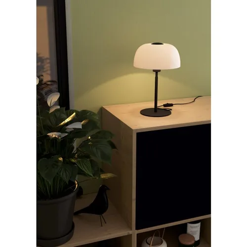 EGLO Leuchten Tischleuchte SOLO 2 weiss exkl. E27 1x40W - Betriebsart: Netzbetrieb - Lampensockel: E27 - Farbtemperatur Kelvin: Je nach Leuchtmittel - Zusätzliche Ausstattung: Keine - Gesamtleistung: 40 W - Dimmbar: nicht dimmbar