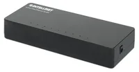 INTELLINET Desktop 8-Port Fast Ethernet Switch schwarz