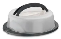 Kela Cakebutler Deli Weiss/Dunkelgrau - Produkttyp: Cakebutler - Materialtyp: Kunststoff - Material: Polypropylen (PP) - Detailfarbe: Dunkelgrau - Weiss - Anzahl Etagen: 1 × - Stapelbar: Nein