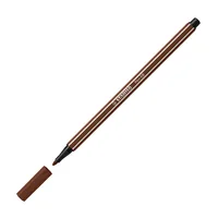 STABILO Fasermaler Pen 68 Braun - Strichstärke: 1 mm - Set: Nein - Verpackungseinheit: 1 Stück - Eigenschaft-Stift: Keine - Anwender: Schule - Büro - Erwachsene - Kinder - Fasermaler & Fineliner Art: Filzstift