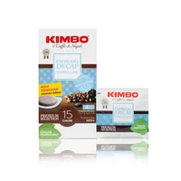 Kimbo Kaffeepads Decaf 15 Stück - Entkoffeiniert: Ja - Produktionsland: Italien - Packungsgrösse: 15 Stück - Geschmacksrichtung: Kaffee - Getränkeart: Cappuccino - Espresso - Latte Macchiato - Ristretto - Kaffeeart: E.S.E. Pads