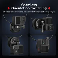 Smallrig Quick Release Nackenstütze für Action-Kameras - Detailfarbe: Schwarz