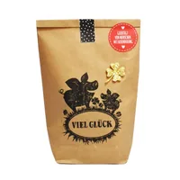 Wunderle Wundertüte Viel Glück, 14 x 22 cm, diverse Inhalte - Produkttyp Geschenke: Wundertüten - Empfänger Geschenke: Für Männer - Für Frauen - Anlass: Prüfung