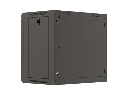 Lanberg WF03-5309-10B rack cabinet 9U Wall mounted rack Black