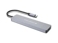 CONCEPTRONIC 7-1 Dock USB-C->HDMIUSB-C2xUSB-A 25cm gr