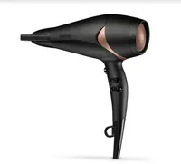 Babyliss Haartrockner Bronze Shimmer D566CHE - Typ: Trockner - Diffusor: Ja - Klappbarer Griff: Nein - Spannungsanpassung: Keine Angaben - Detailfarbe: Bronze - Schwarz - Ionentechnologie: Ja