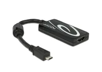 DeLOCK 4043619656431 USB graphics adapter 3840 x 2160 pixels Black