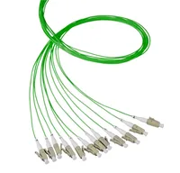 EFB Faserpigtail LC 50125 OM4, violett, 2m