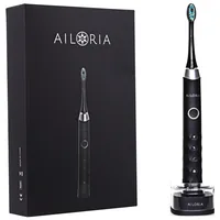 Ailoria Schallzahnbürste Shine Bright Schwarz - Zahnbürsten-Art: Schallzahnbürste - Stromversorgung: Akkubetrieb - Reinigungsmodi: Whitening - Zahnfleischmassage - Tägliche Reinigung - Detailfarbe: Schwarz - Bluetooth: Nein - Anwender: Erwachsene