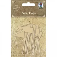 URSUS Papier-Set Fähnchen 16 Stück Braun - Papierformat: Statement - Selbstklebend: Nein - Papierfarbe: Braun - Papiertyp: Papier-Set - Mediengewicht: 0 g/m² - Verpackungseinheit: 1 Stück