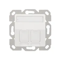 Logilink Aufnahme für 2 Keystone Module, aufbauend, UP50