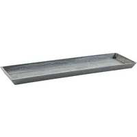 Ecopots Topfuntersetzer Rectangular 80 Grau - Detailfarbe: Grau - Material: Recycling-Kunststoff