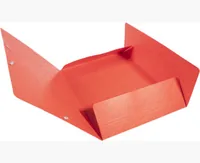 Exacompta Gummibandmappe Maxi A4 Rot - Typ: Gummibandmappe - Ausstattung: Gummiband - Detailfarbe: Rot - Material: Karton