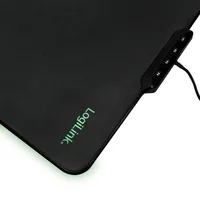 Logilink Gaming Mauspad mit RGB-LED Beleuchtung 7 LED-Farben