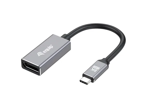 Equip Adapter USB-C->DisplayPort1.4 StBu 8K 30Hz 0.15m PVC
