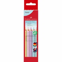 FABER-CASTELL Farbstift Jumbo Grip 110991 Pastell 5er Etui