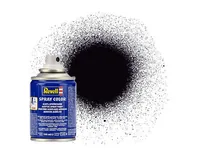 Revell Acrylspray 100 ml Deckend/Matt-Schwarz matt - Art: Acrylspray - Detailfarbe: Schwarz matt