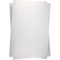 Creativ Company Schrumpffolie 20 x 30 cm, 100 Blatt, Transparent - Geeignet für Drucker: Keine Angaben - Detailfarbe: Transparent - Aussenanwendung: Nein - Selbstklebend: Nein - Folien Effekt: Transparent - Format: 20 x 30 cm